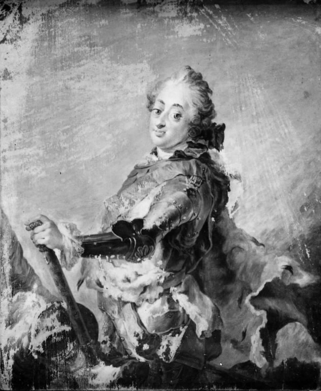 Miniature portrait of King Frederik V.